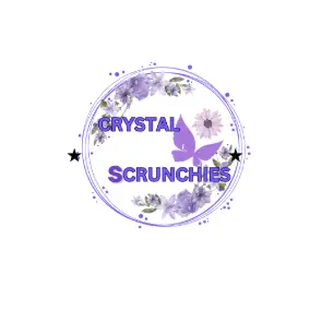 Crystal scrunchies 